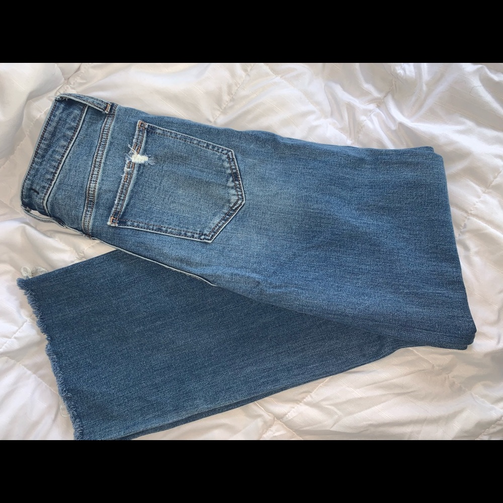 Willow and root jeans. Straight wide leg. Size 26